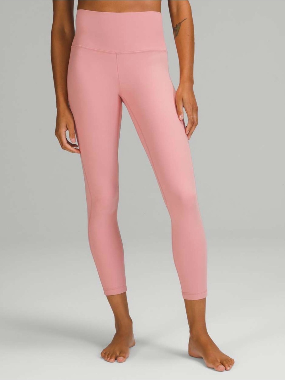 Lululemon Align High-Rise Pink Performance Leggings 25”